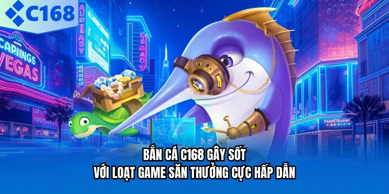 Bắn Cá C168 Gây Sốt Với Loạt Game Săn Thưởng Cực Hấp Dẫn