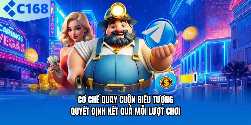 Cơ chế quay cuộn biểu tượng quyết định kết quả mỗi lượt chơi