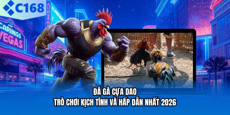 Đá Gà Cựa Dao - Trò Chơi Kịch Tính Và Hấp Dẫn Nhất 2026