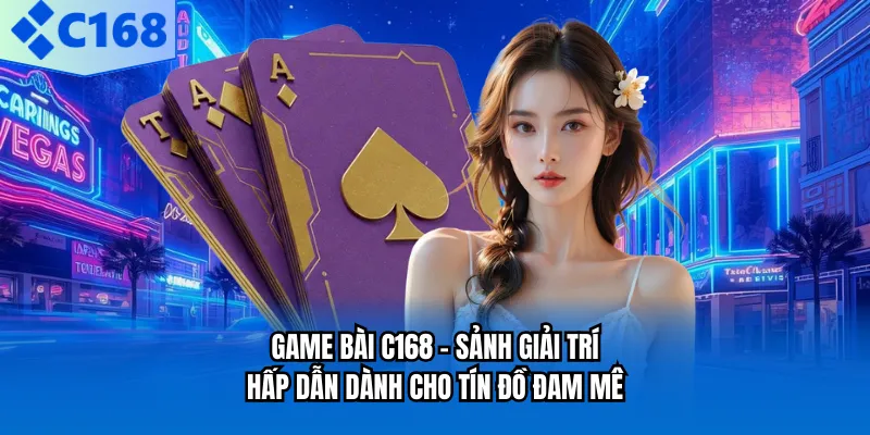Game Bài C168 - Sảnh Giải Trí Hấp Dẫn Dành Cho Tín Đồ Đam Mê