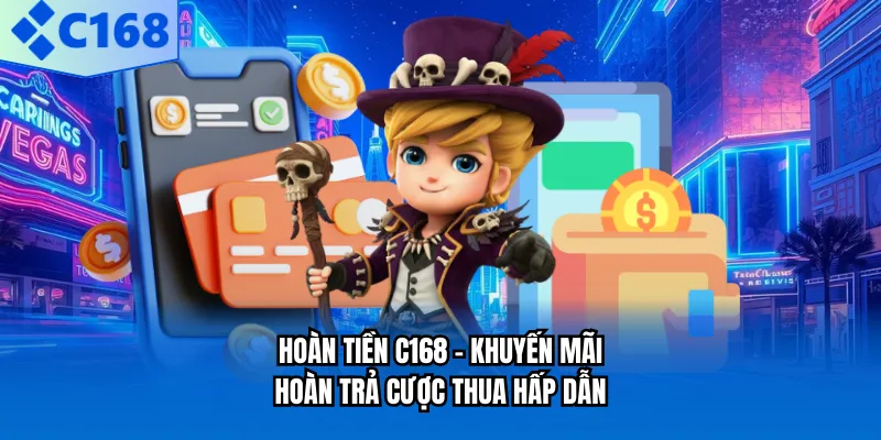 Hoàn Tiền C168 - Khuyến Mãi Hoàn Trả Cược Thua Hấp Dẫn