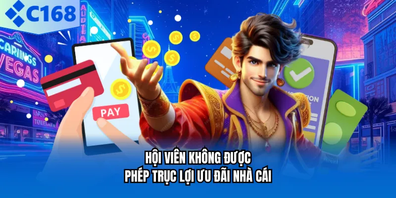 Hội viên không được phép trục lợi ưu đãi nhà cái
