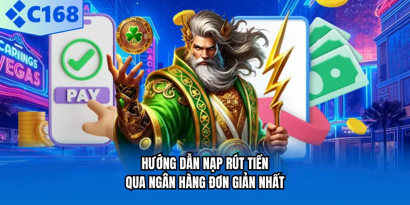 Hướng dẫn nạp rút tiền qua ngân hàng đơn giản nhất